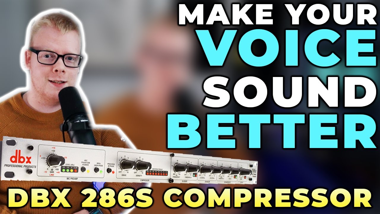 Best streaming setup 2021 | Make Your Voice Sound BETTER with DBX 286s Compressor Setup