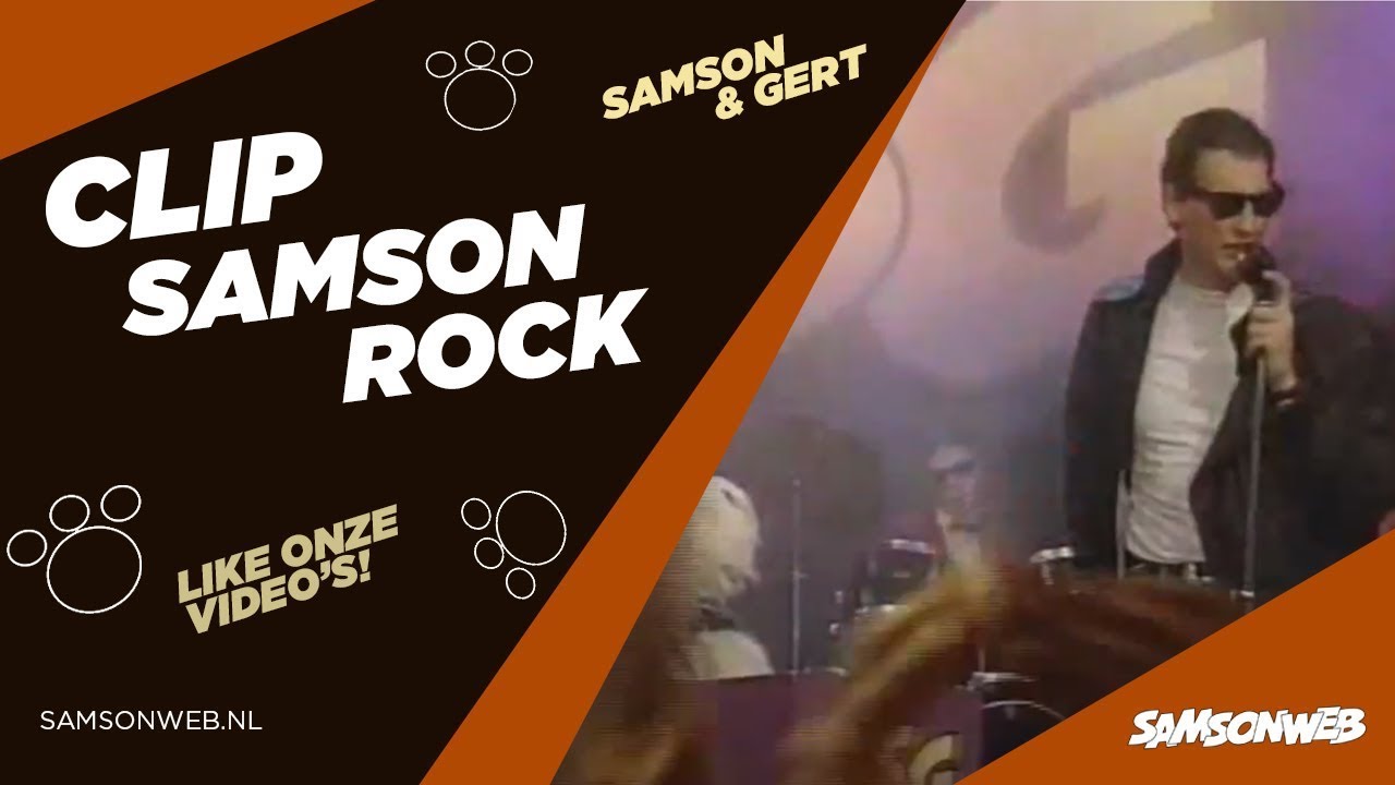 Samson & Gert Clip - Samsonrock (1991)