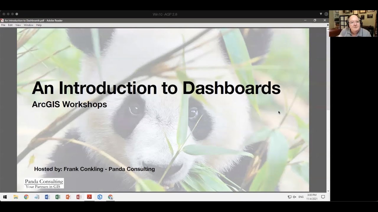 Introduction to Dashboards -  Nov 2021