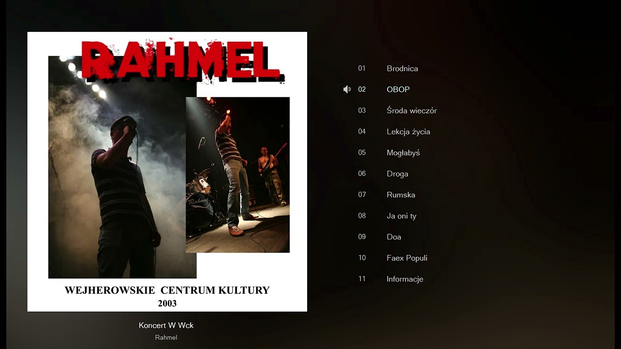 RAHMEL - Koncert w Wck (2003)