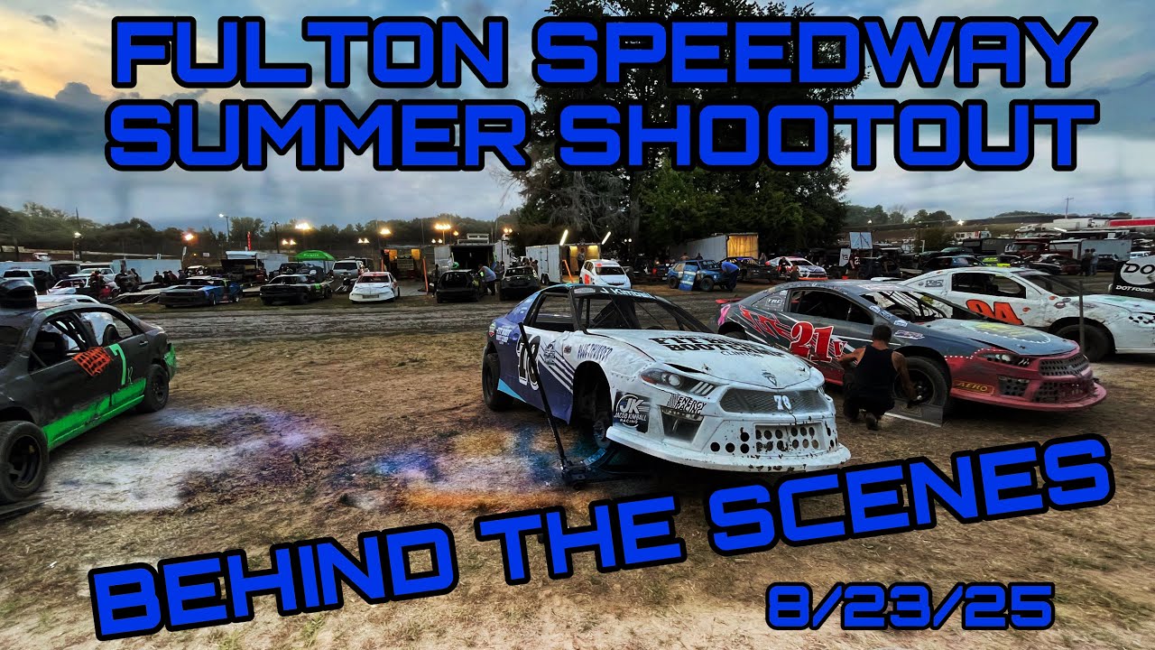 FULTON SPEEDWAY SUMMER SHOOTOUT DISASTER (Behind The Scenes - 8/23/25) [$1000 to win]