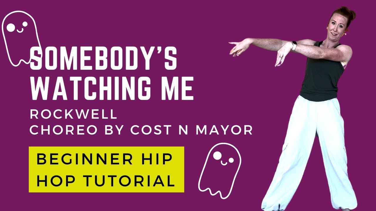 Somebody's Watching Me Beginner Tutorial | Rockwell | choreography by Cost n Mayor
