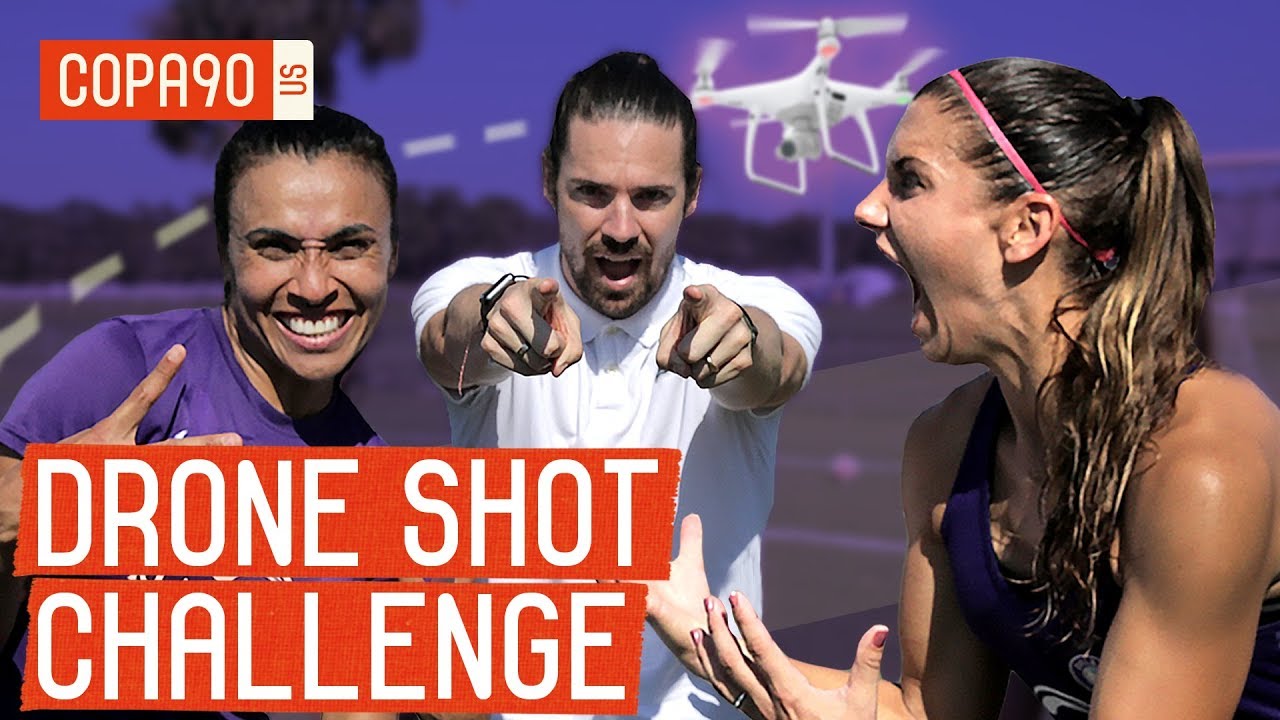 Drone Shot Challenge: Alex Morgan vs. Marta - Ep. 2