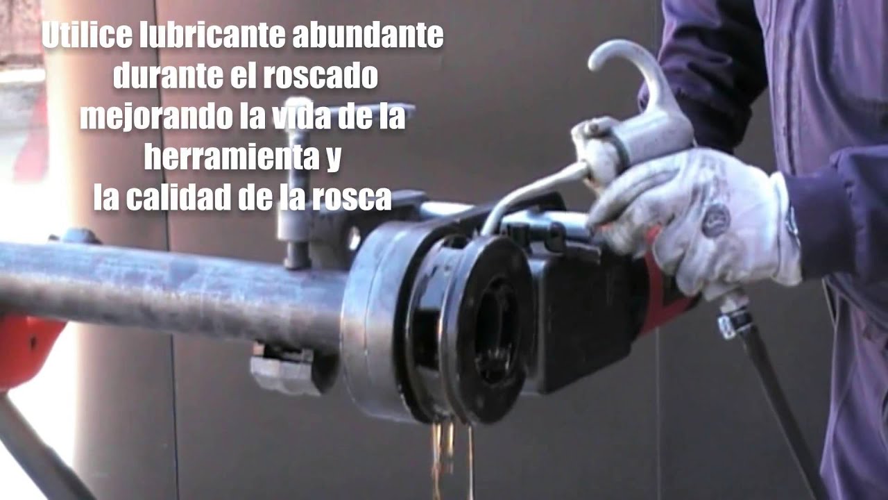 Como roscar tubo de acero - Mastermatic