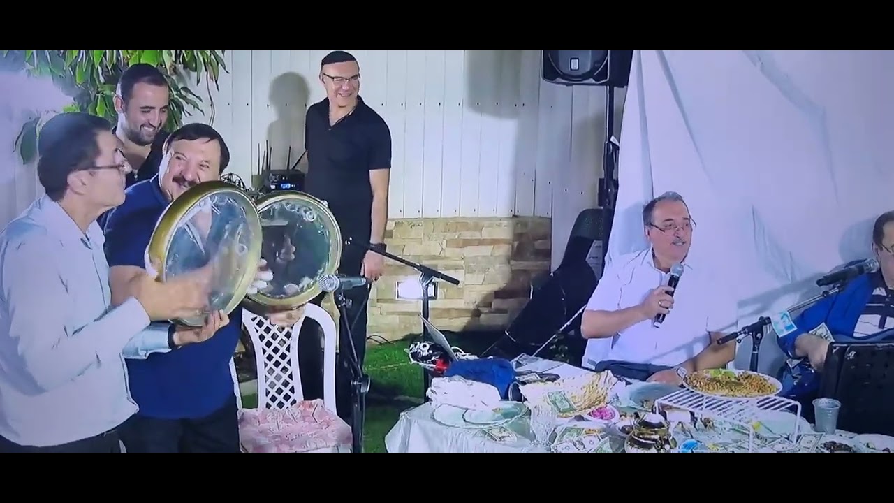 אברהם תלמסוב בבית של ארתור חודזייב Авраҳам Талмасов в гостях у Артура Ходжаева 
