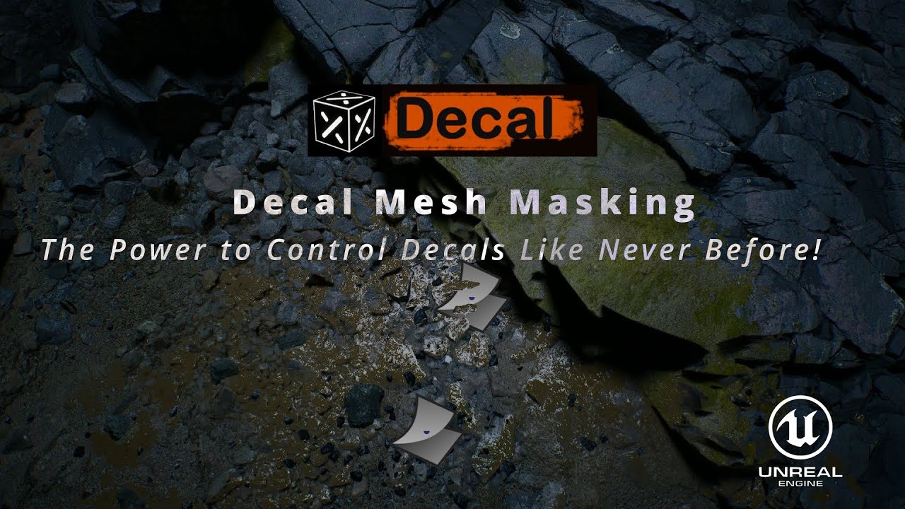 Decal Mesh Masking in UE5!