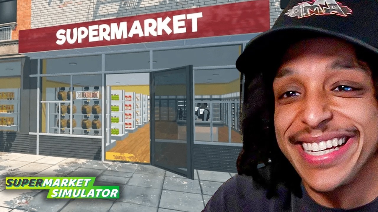 Agent Plays Supermarket Simulator for the first time!!!