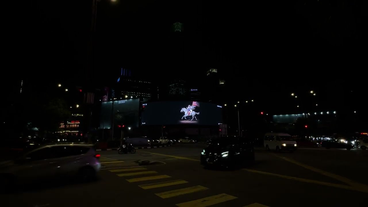 Kuala Lumpur City Centre DOOH Advertising Nearby Berjaya Times Square Jalan Imbi LED Billboard Ads