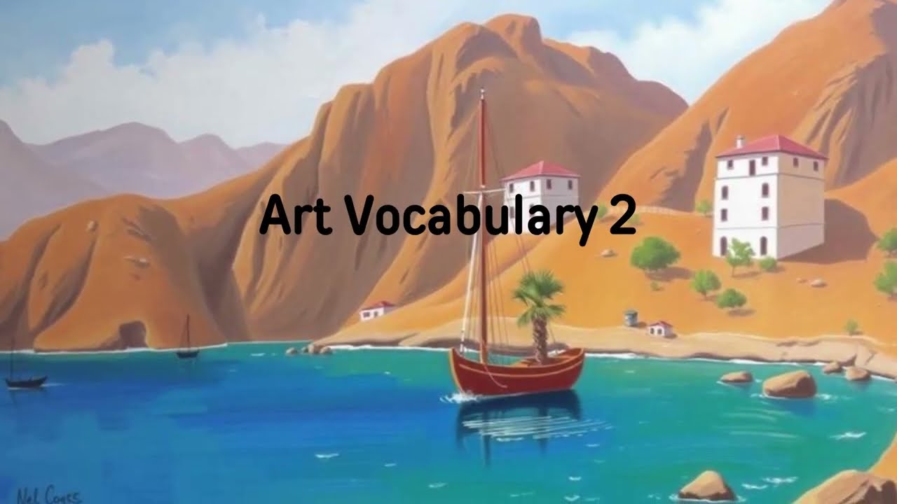 Art Vocabulary 2
