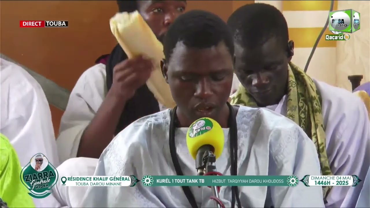 Kourel Tuot Tank Touba HTDKH Ziaar Hizbut Tarqiyya Darou Khoudoss 2025 auprès du Khalif S. Mountakha