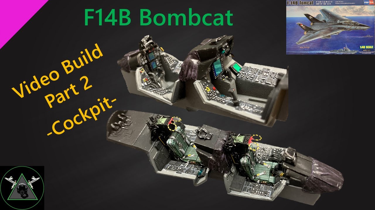 F14B Bombcat 1/48 Hobby Boss Video Build Part 2