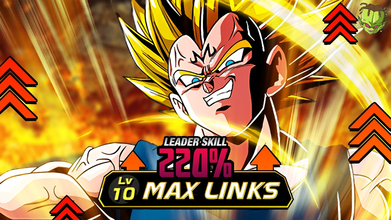 SUPER EZA MAJIN VEGETA BABIDI LR ES GOD FREE TO PLAY! 220% SHOWCASE FULL LINKS | Dokkan Battle