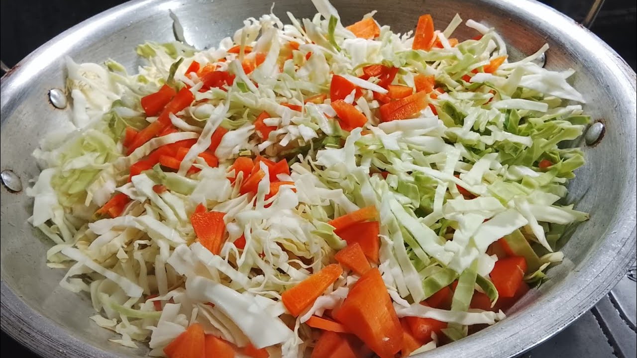 Жареная капуста с разными вкусами. Творческие занятия Абдуллы.