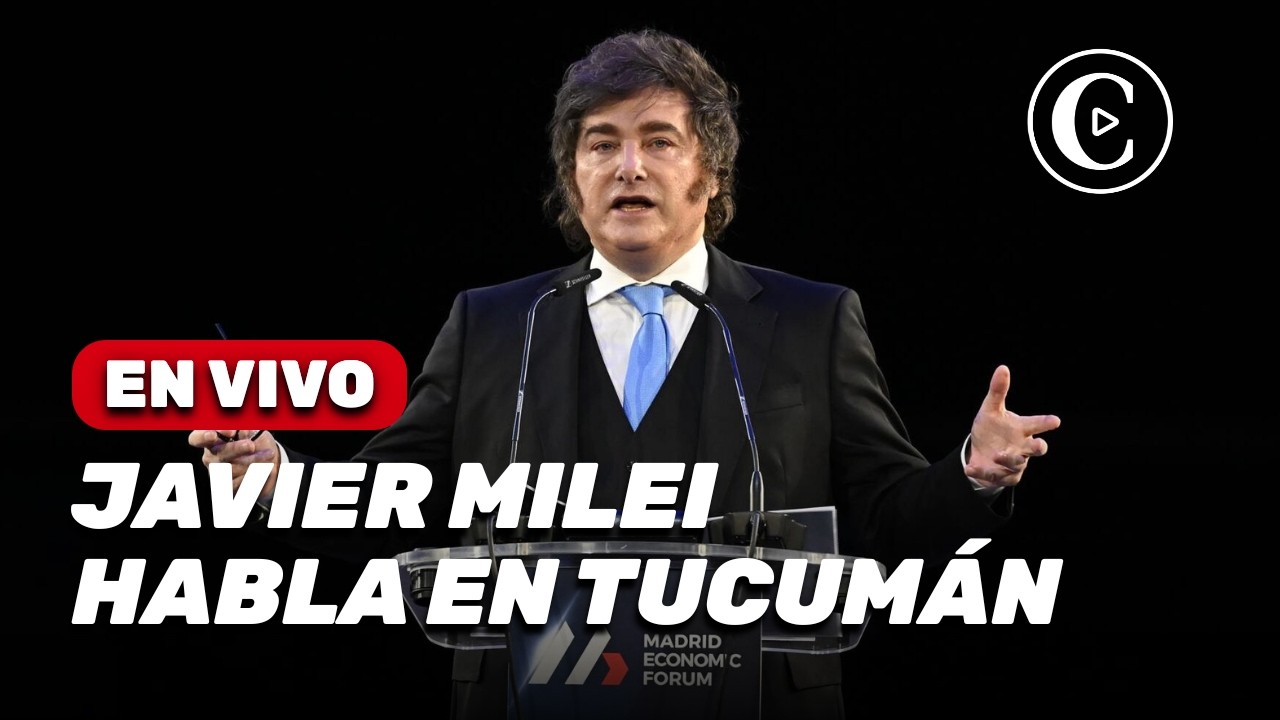 EN VIVO | Discurso de JAVIER MILEI en el Foro Económico del NOA 2026 en Tucumán