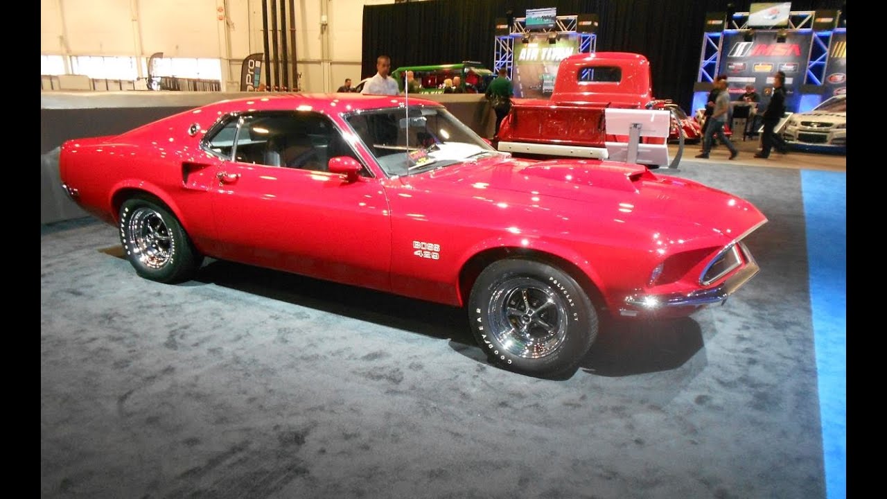 Лучший в мире Boss 429 Mustang 1969 года? Эд Мейер и Тони Кинг обсуждают его на выставке SEMA 2014