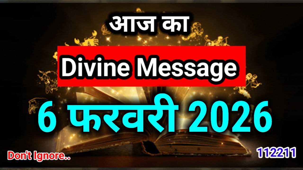 Aaj Ka Divine Message ✨ 6 February 2026 This Message Will Change Your Life Magical Life with Khushbu