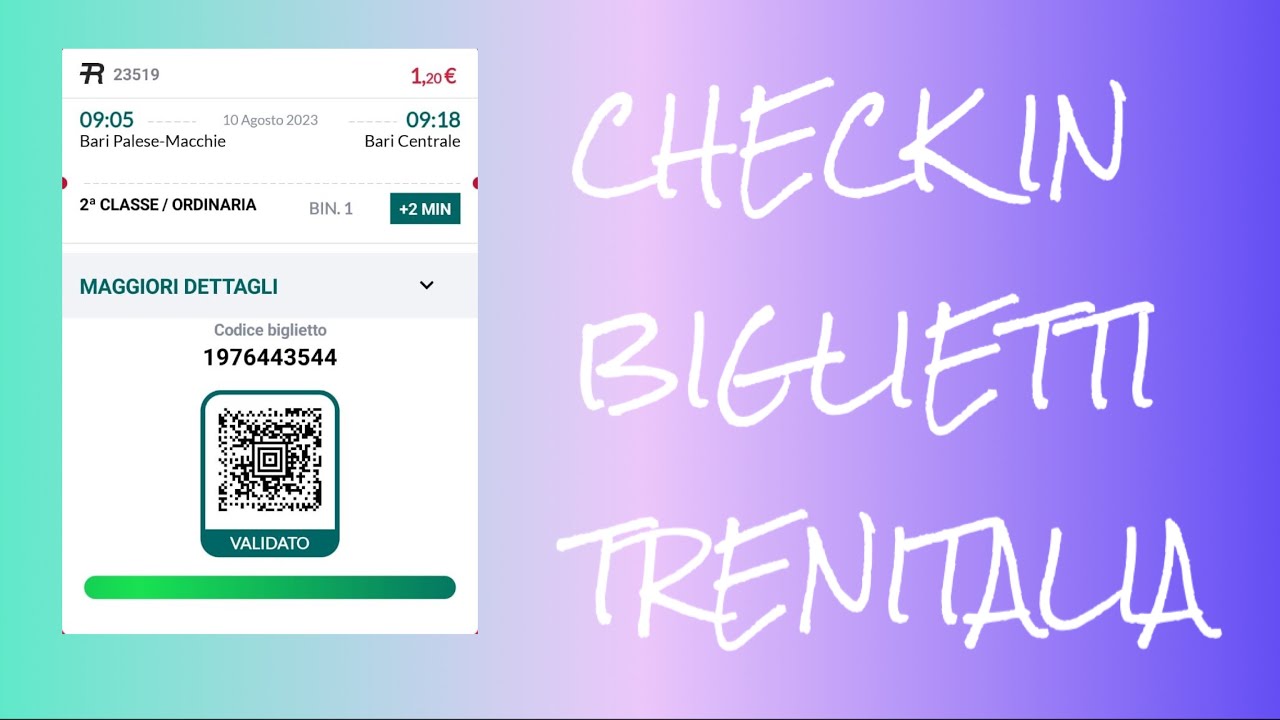 Check-in dei treni facciamo chiarezza