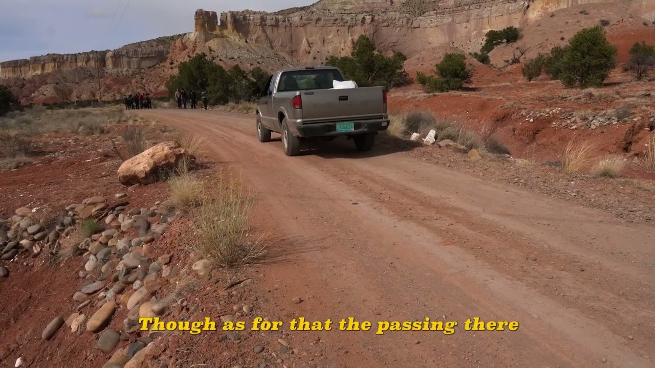 unpaved roads