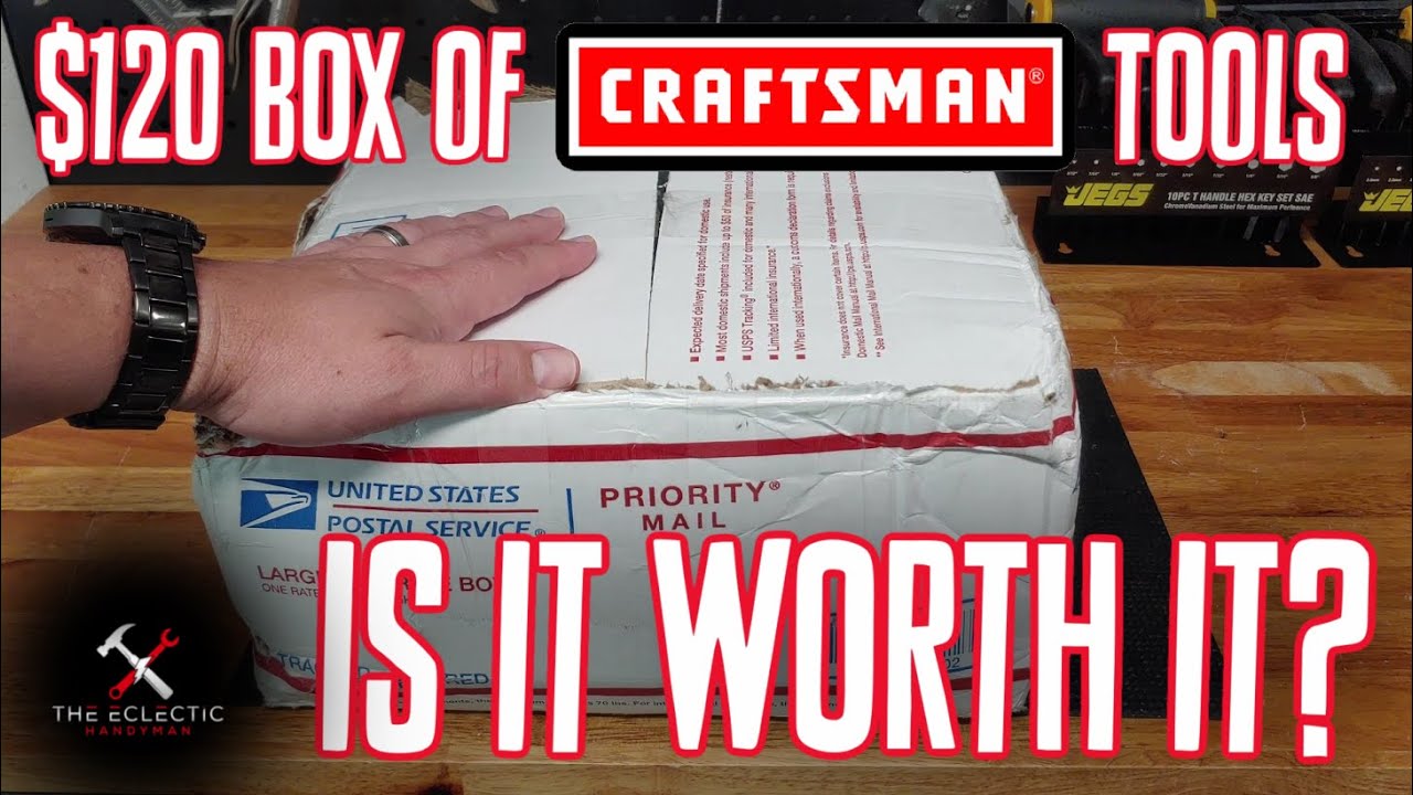 Открываю коробку с новыми старыми инструментами Craftsman за 120 долларов. Стоит ли оно того?