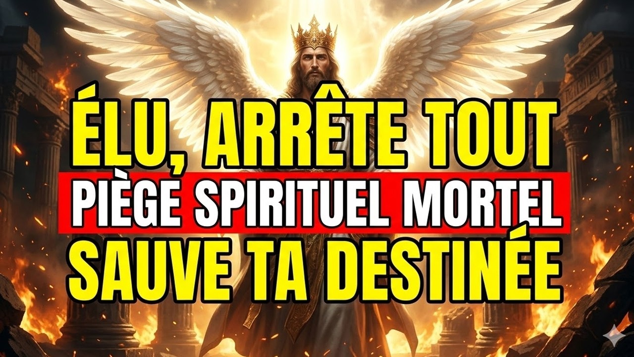 ÉLU(E)‼️ DIEU T’ALERTE SUR CETTE RELATION - Elle va DÉTRUIRE ton DESTIN si tu l’ignores ! ⚠️