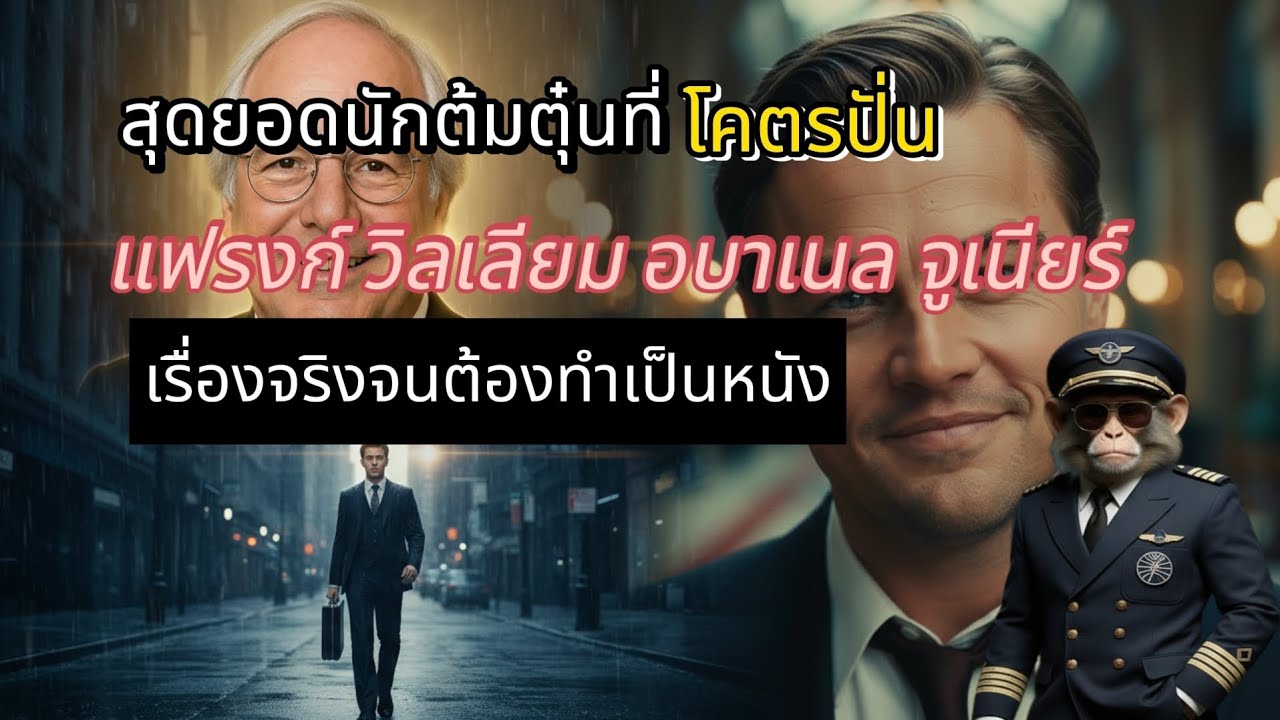 สุดยอดนักต้มตุ๋นที่โคตรปั่นแฟรงก์ วิลเลียม อบาเนล จูเนีนร์