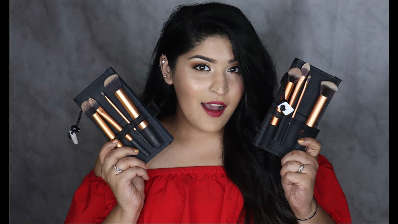 Battle Of The Brands | Real Techniques V/S Puna Store Makeup Brushes  & Sponge!