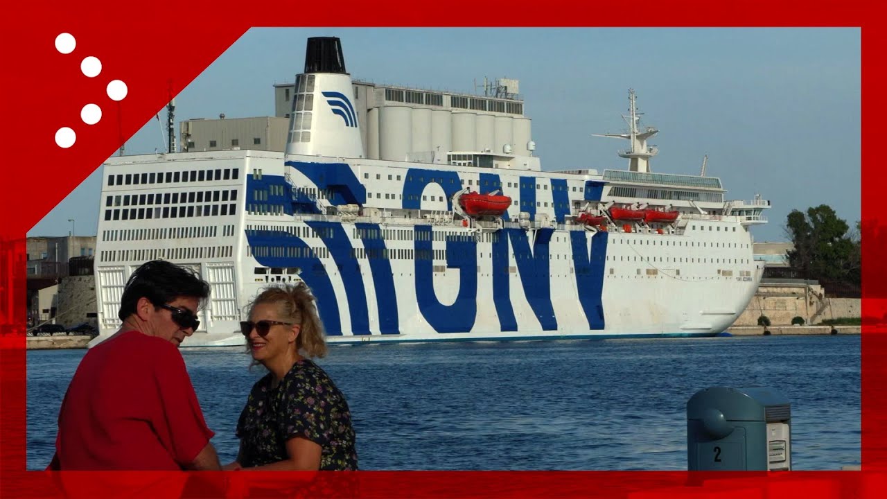 G7 in Puglia, arrivata nave Gnv Azzurra a Brindisi dopo problemi riscontrati sulla Mykonos Magic