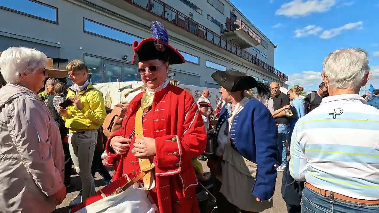 Gothenburg celebrates 400 years. Event in the free harbor in Gothenburg