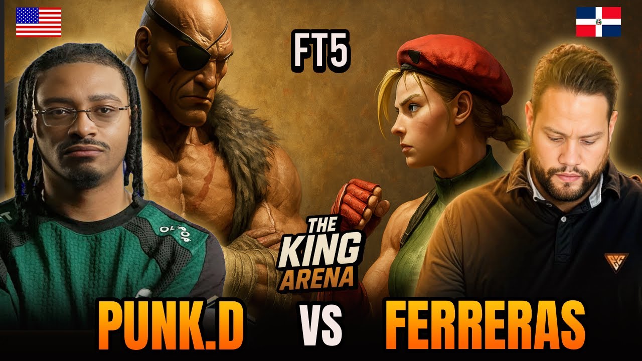 🔥 FT5 ▰ PUNK (Sagat) vs FERRERAS (Cammy) ▰  – Street Fighter 6 🔥