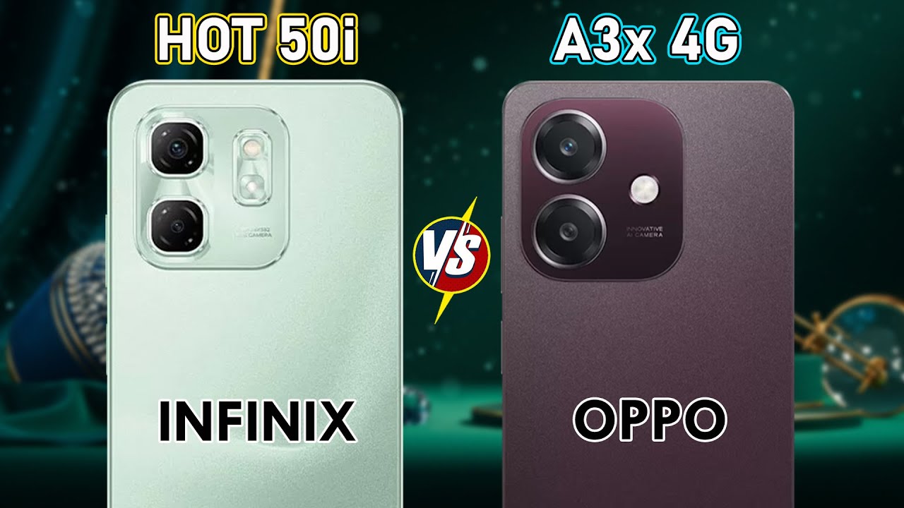 Infinix Hot 50i vs Oppo A3x 4G