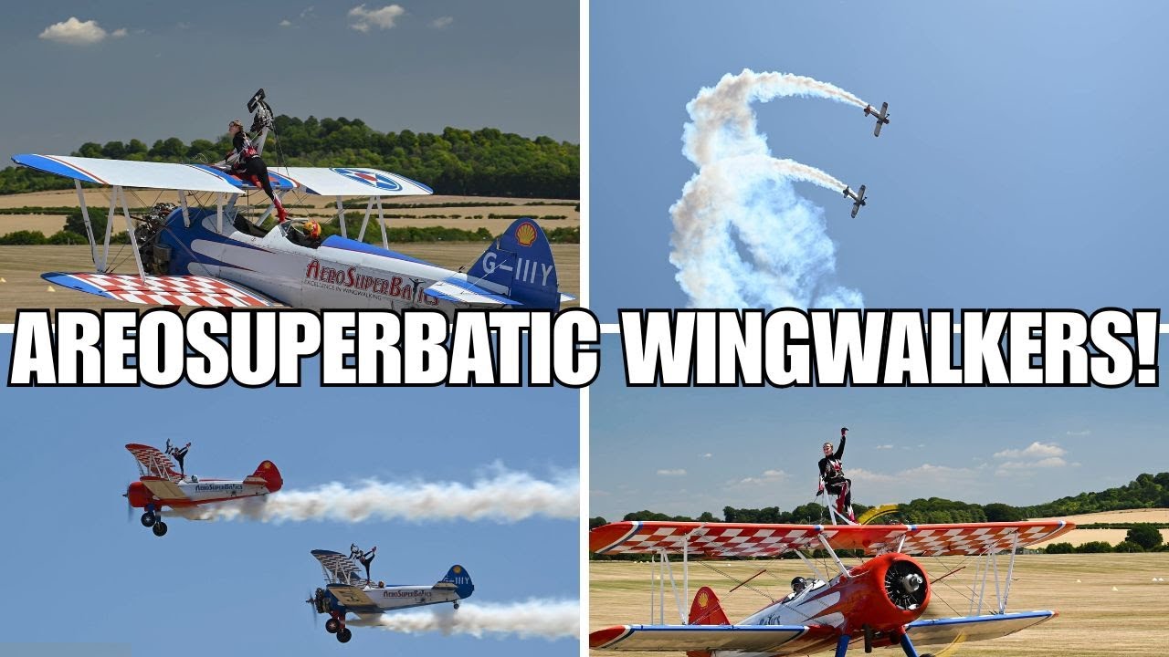 AeroSuperBatic Wingwalkers Duo &ndash; Wallop Wheels & Wings July 2025