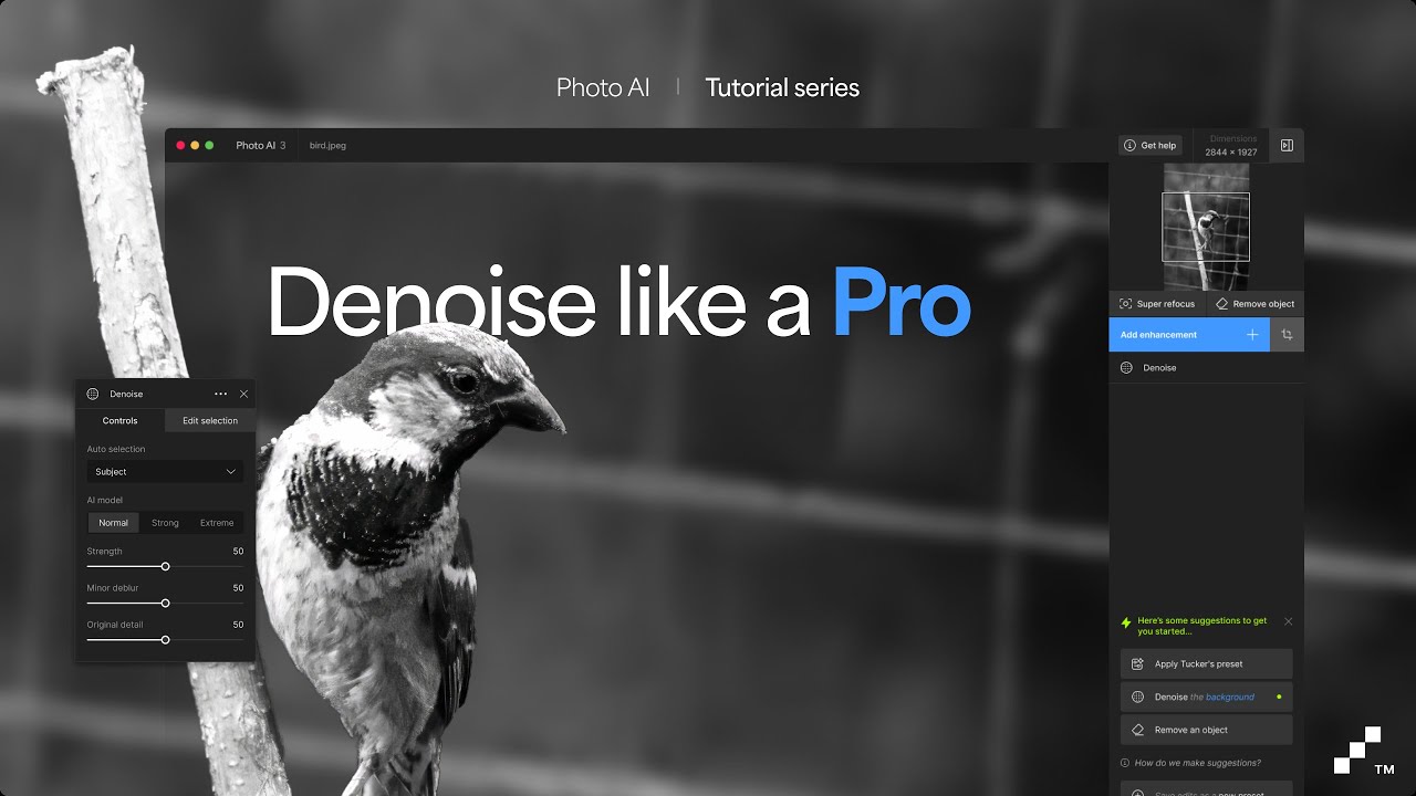 Photo AI: Denoise