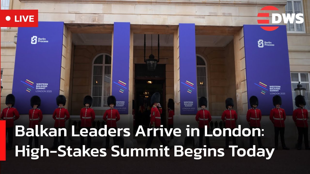 Live: Global Diplomacy in Action: Starmer & Merz with Balkan Leaders | DWS News | AC14