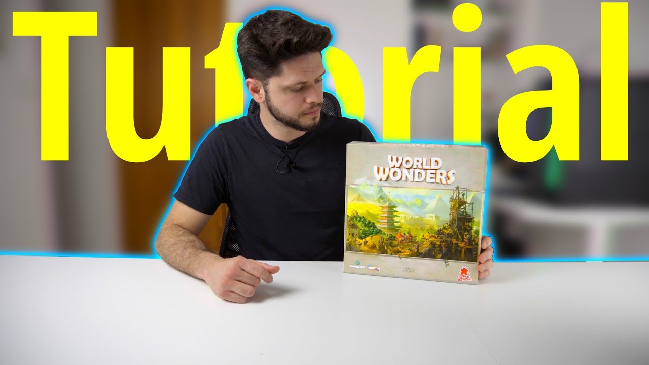 Maravillas del mundo - Tutorial - Juego de poliminós y civilizaciones.