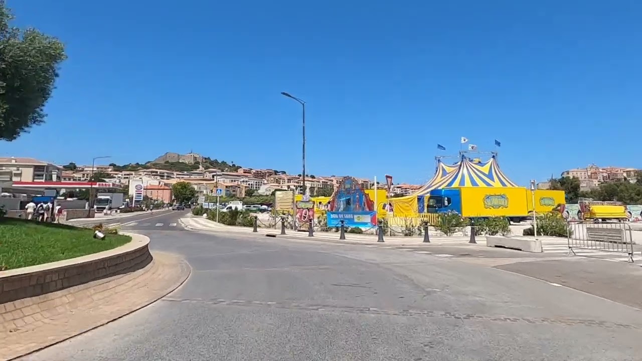 France Corse Calvi Centre ville Gopro / France Corsica Calvi City center Gopro
