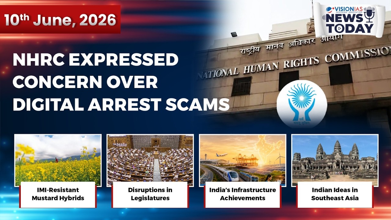 News Today | Daily Current Affairs | 10th June, 2026