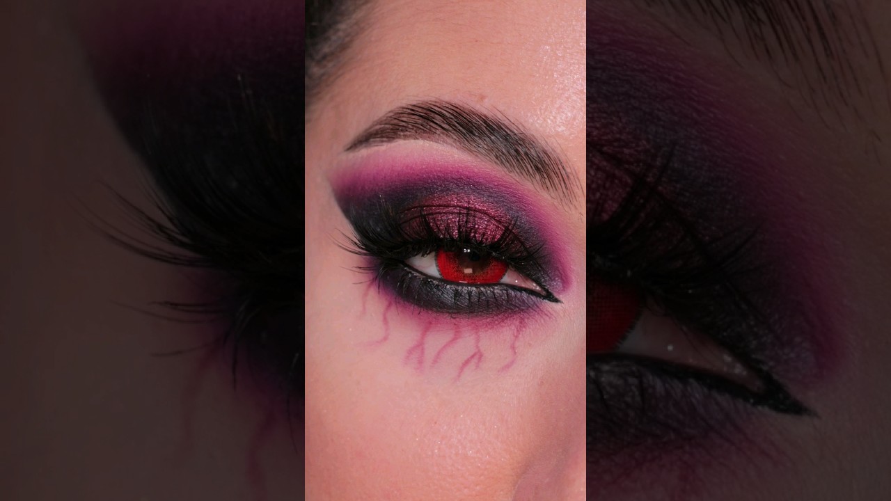 Vampire Halloween makeup tutorial 🦇🧛&zwj;♀️ #makeupshorts #vampire #makeup #halloween #spookyseason