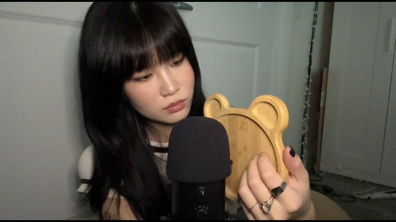 ASMR rambling and tapping to help you sleep