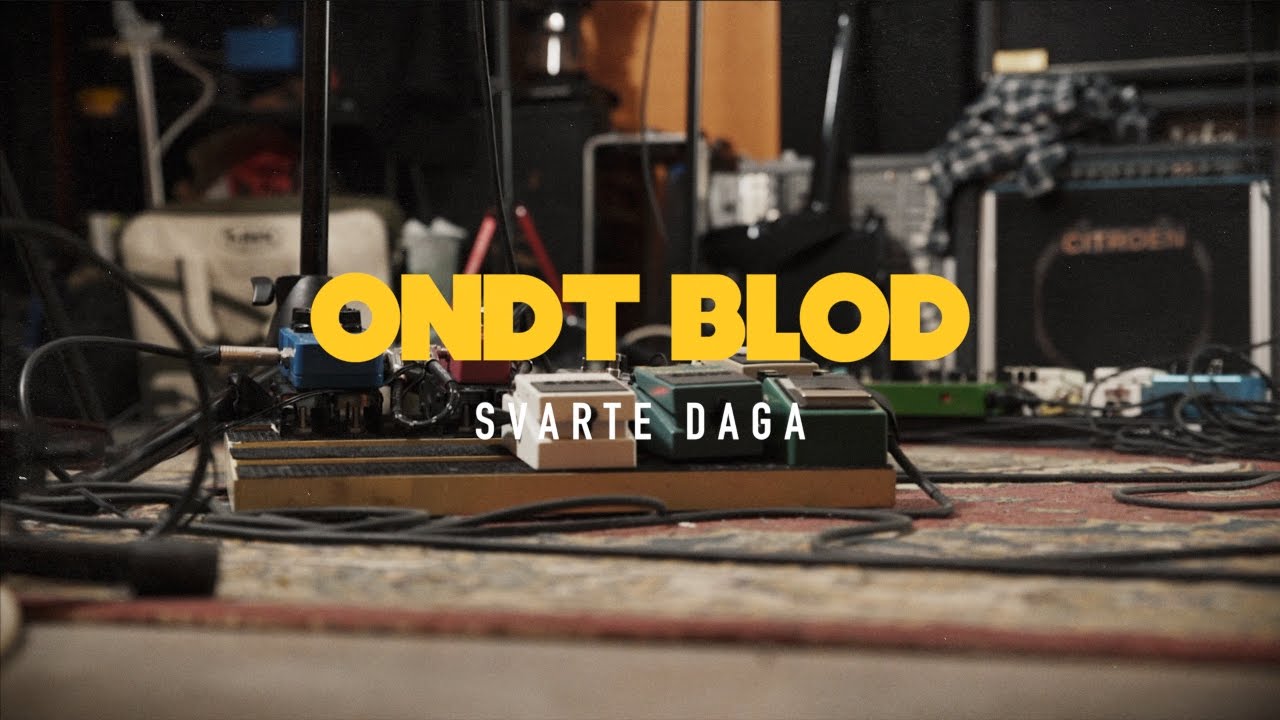 Ondt Blod - Svarte Daga | Live in Rohdos Garage
