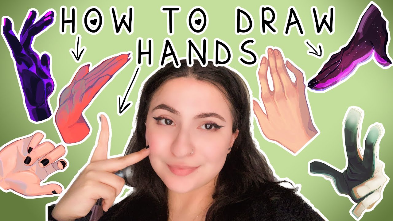 УЧЕБНИК ПО РИСОВАНИЮ РУК | КЛАСС ИСКУССТВА YOUTUBE ✍️ (анатомическое рисование)