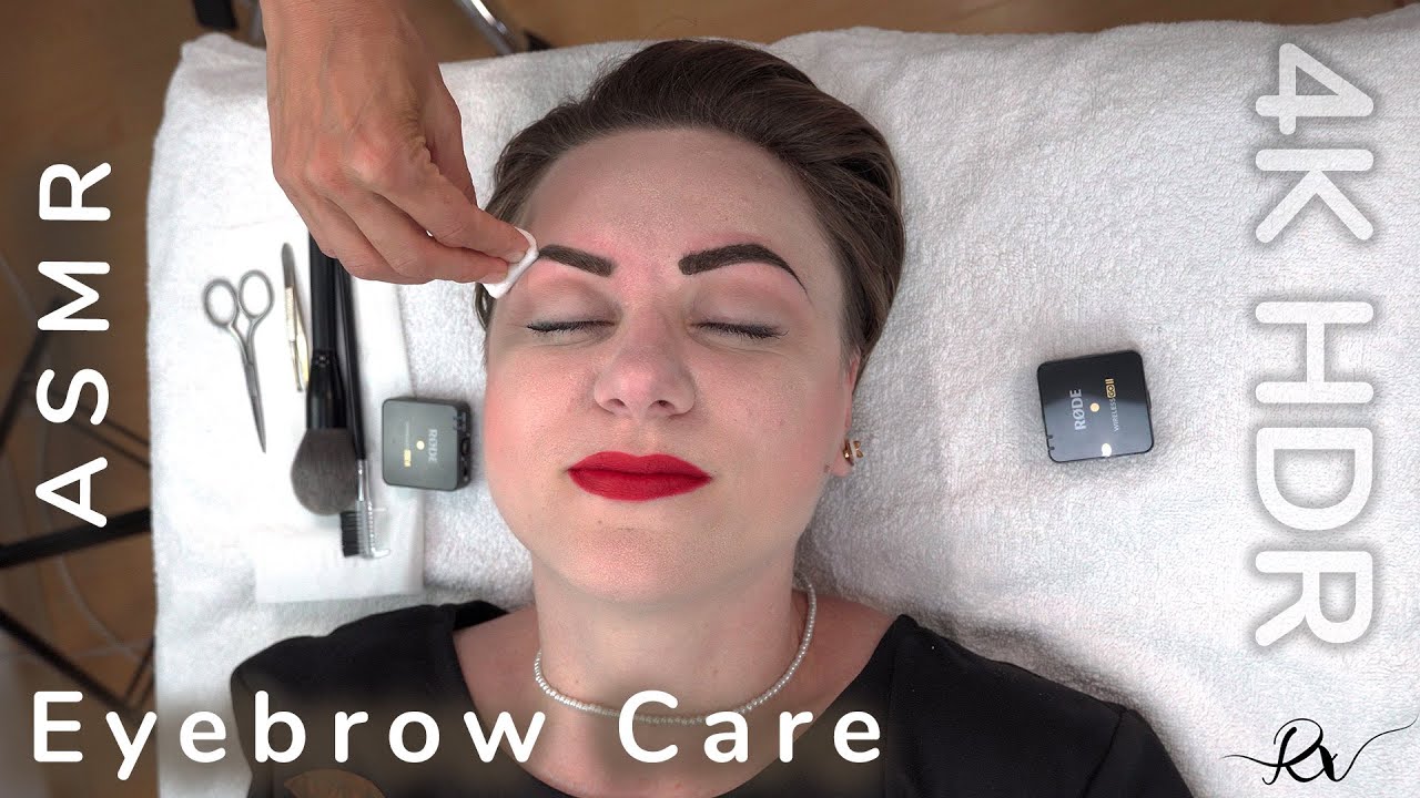 [ASMR] Eyebrow Care *Emily*