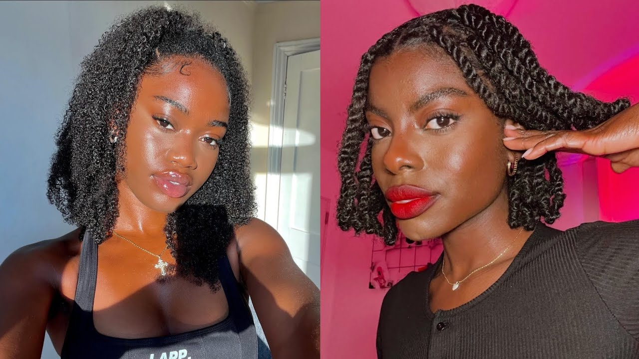 (4c/4b/4a) Last-minute Back to school hairstyle ideas | Natural Hairstyles