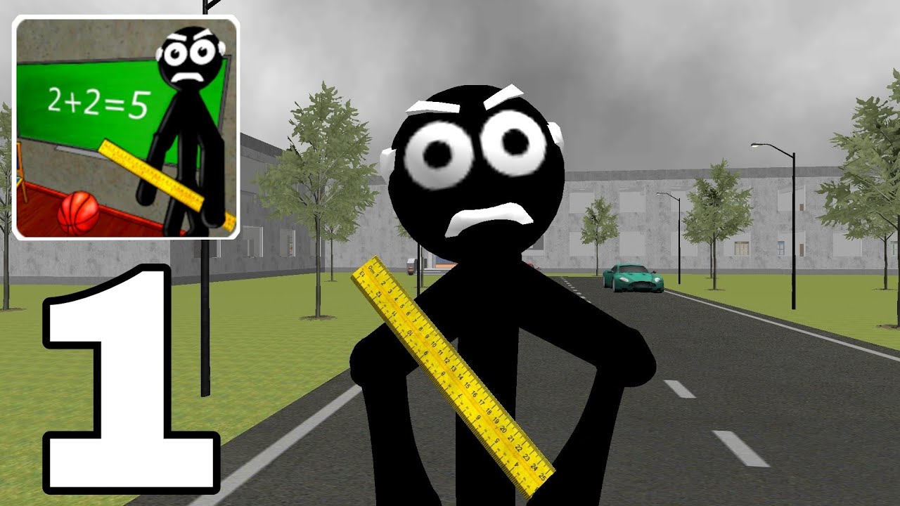 Stickman Neighbor Teacher Escape Gameplay Level 1 To 5