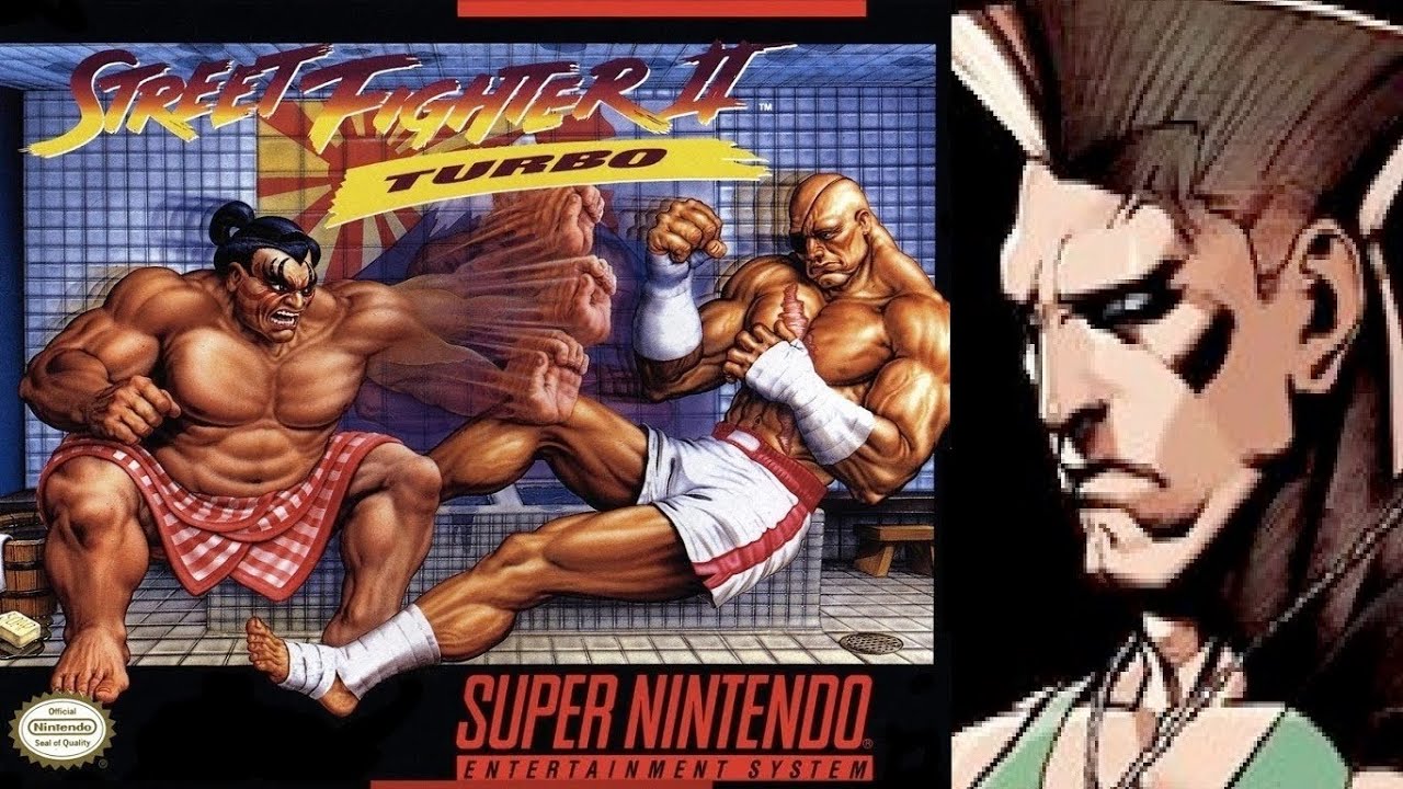 Street Fighter II Turbo - Hyper Fighting - Guile (SNES)