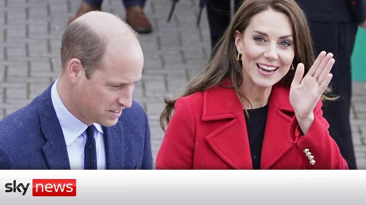 In full: Prince and Princess of Wales visit Swansea in Wales