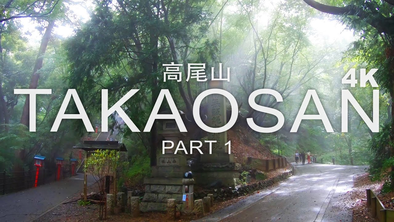 【4K】Misty Morning on Mount Takao 高尾山 - Part 1 | Japan Mountain Walk GoPro