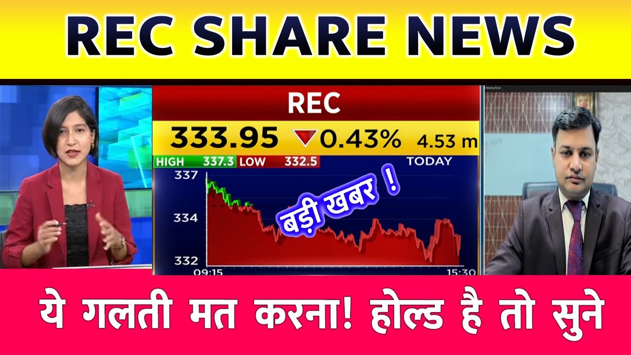 REC ltd share latest news | PFC share latest news | REC Ltd Share News | rec ltd share news today