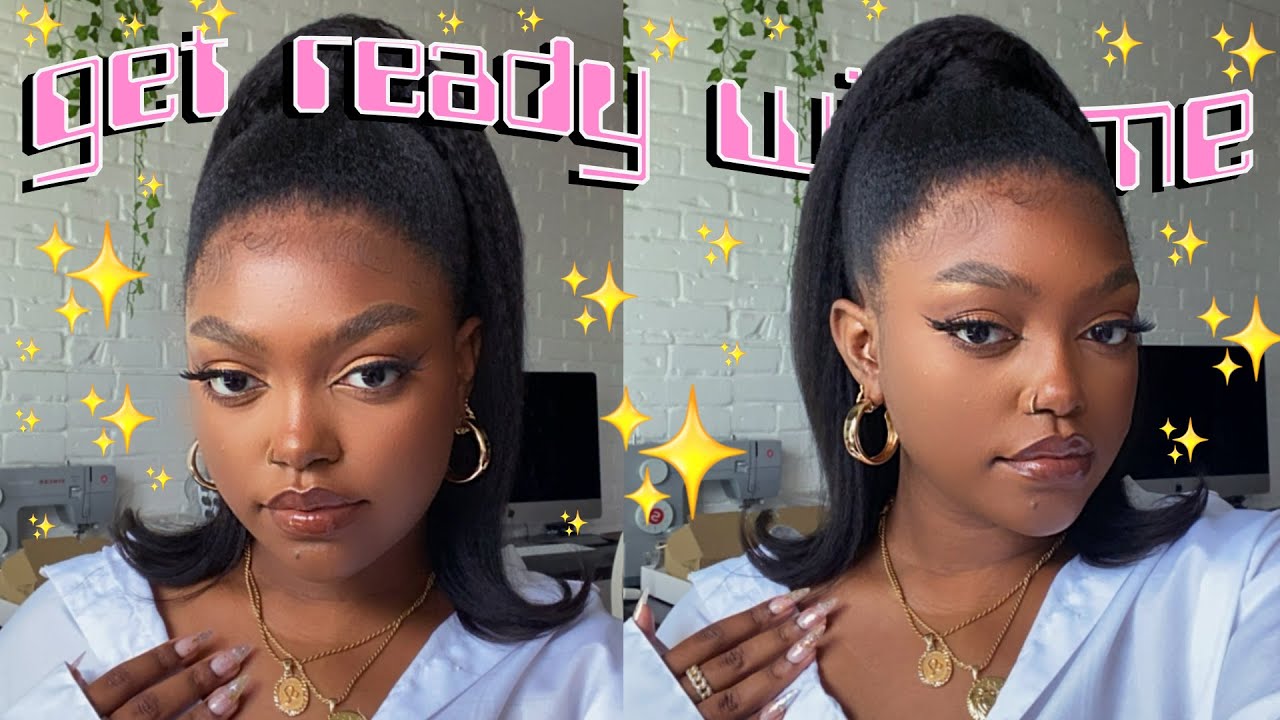 GRWM ✨ fox eye + high pony + new bag