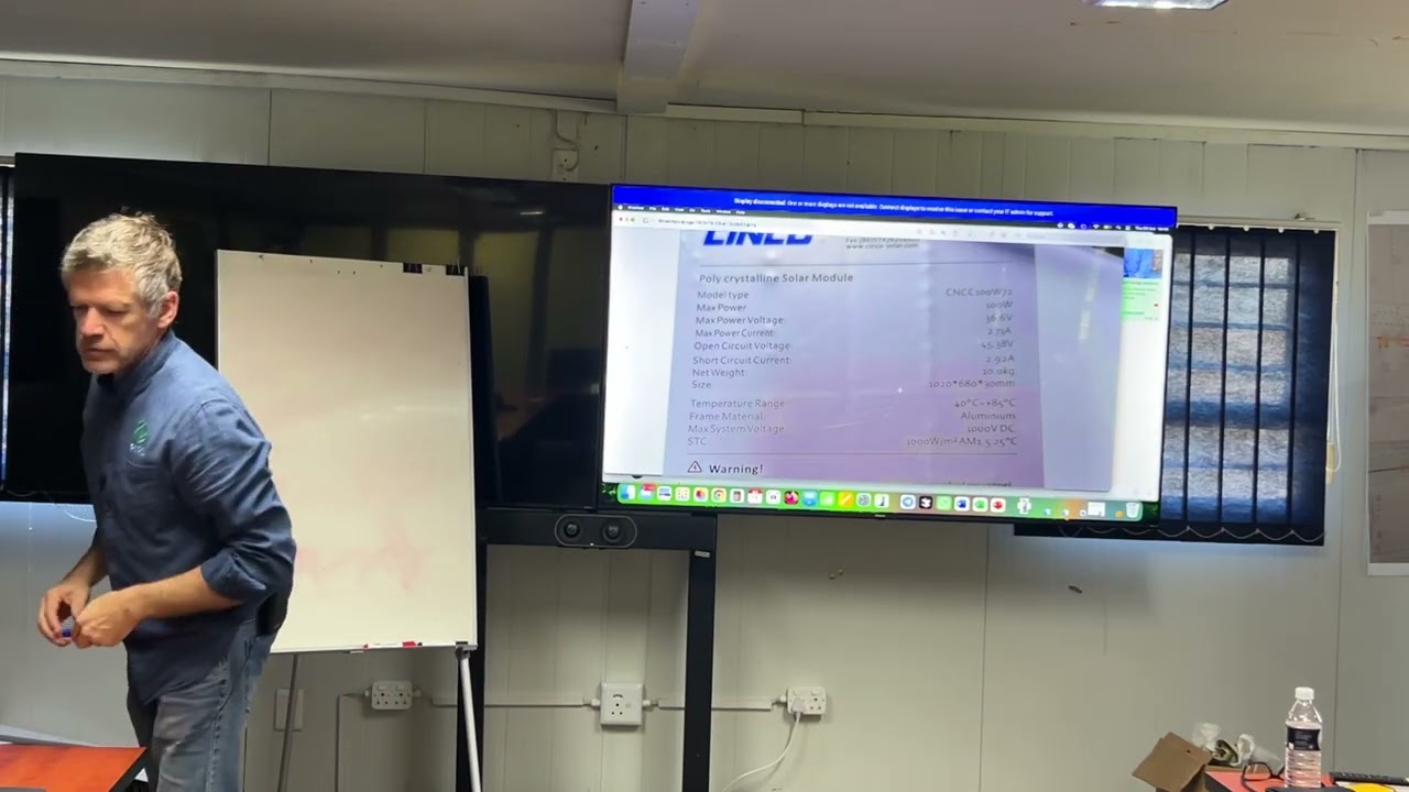 Training video: I-V Curves for solar PV systems for beginners