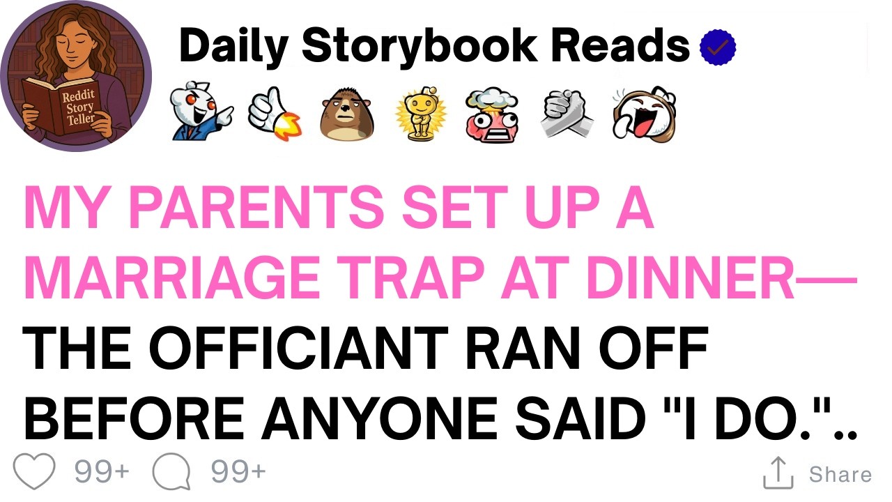 [ Full Story ]My Parents Set Up A Marriage Trap At Dinner—The Officiant Ran Off Before Anyone...